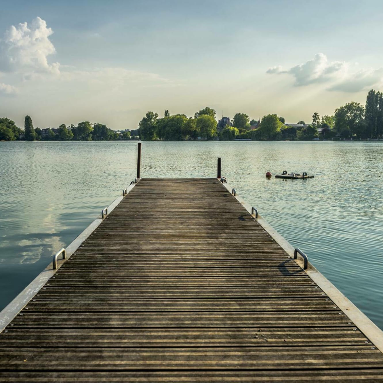 aération plan d'eau Lac d'enghien