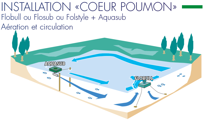 Aération plan d'eau -COEUR POUMON